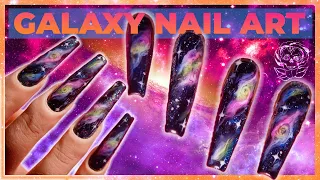 🚀🧑‍🚀 Galaxy Nail Art 🧑‍🚀🚀
