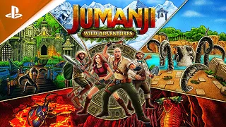Jumanji: Wild Adventures Gameplay Walkthrough 4K ULTRA HD - Full Game Part 1 [LOGOPED] - Game Movie