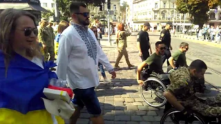 Марш нескорених на День незалежності у Львові 24 серпня 2019 р.