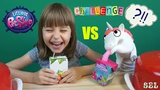 ЛПС ЧЕЛЛЕНДЖ Обычное против Сюрпризов Littlest Pet Shop Switch Up Challenge