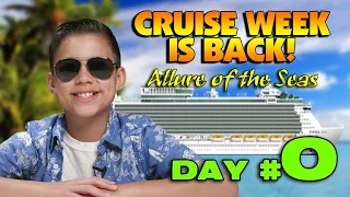 NEW CRUISE ADVENTURE!!! Get Me To The Ship on Time! [CRUISE WEEK DAY 0]