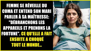 Femme se réveille du coma et entend son mari parler à sa maîtresse : "Débranchons les appareils...