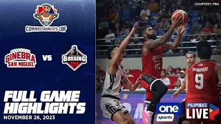 Brgy. Ginebra vs. Blackwater highlights | PBA Season 48 Commissioner’s Cup - Nov. 26, 2023