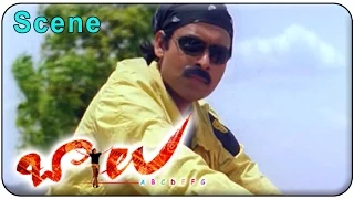 Balu Movie || Pawan kalyan Powerful Action Scene || Pawan kalyan,Shriya,Neha Oberoi