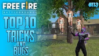 Top 10 New Tricks In Free Fire | New Bug/Glitches In Garena Free Fire #113