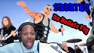 SABATON - No Bullets Fly (Animated Story Video) (First Time Reaction) Rock!! On!!!