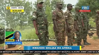 MIZINGA 21 ILIYOPIGWA WAKATI WA MAZISHI YA HAYATI MAGUFULI| MASANJA TV