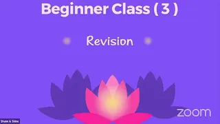 Beginner class 3 Revision Day 9(4_10_2023)