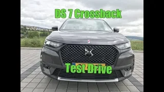 Test Drive DS7 Crossback 2018. Is it real luxury Citroen? (English)