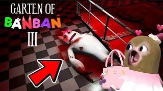 REACTION GARTEN OF BANBAN 3!! BANBALINA VS SILENT STEVE!? feat @BANGJBLOX | GARTEN OF BANBAN