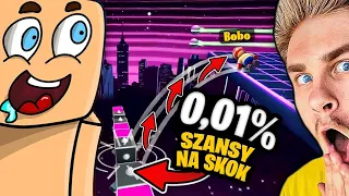 ABRA i BOBO REAGUJE ⚠️ na NIESAMOWITE MOMENTY, TRIKI i BŁĘDY w Stumble Guys! 😱