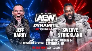 Swerve Strickland vs Jeff Hardy | AEW Dynamite