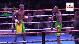 #Azumah60: Wahab Oluwaseun Knocks Out Mouibi Sarouna - Highlights