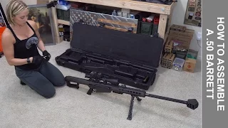 How to Assemble a .50 Barrett M82A1 Rifle