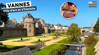 VANNES, Ville fortifiée d'art et d'histoire dans le golfe du Morbihan