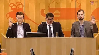 Beschlussfassung über die VizepräsidentInnen & Wahl (Teil 1/3) - 18.01.2019 - 1. Plenarsitzung