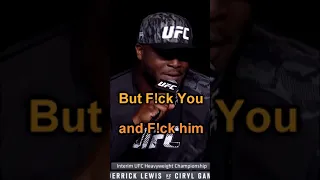 Derrick Lewis Ask’s a French Reporter to Excuse His French #shorts