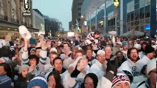 Jets tie it up at 2 - Winnipeg Whiteout (game 1)