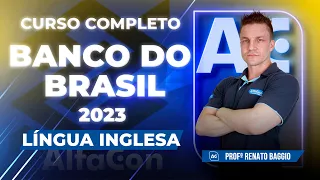 Concurso Banco do Brasil 2023 - Curso Completo - Língua Inglesa - AlfaCon