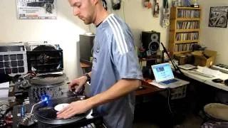 DJ Chris Karns Scratch Drumming