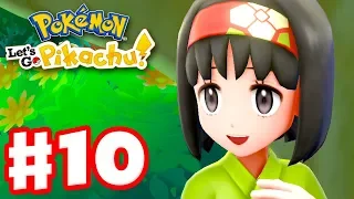 Pokemon Let's Go Pikachu and Eevee - Gameplay Walkthrough Part 10 - Gym Leader Erika