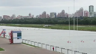 Первенство Москвы по гребле на байдарках до 17 лет 500 метров К-2 2018 год