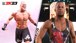 WWE 2K23 Entrances : Rob Van Dam & Brock Lesnar (PS5)