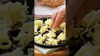 Cheese Stuffed Mushrooms Recipe | How To Make Stuffed Mushroom