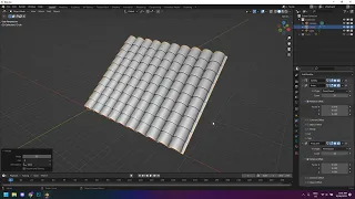 How to quickly & easily model roof tiles in Blender