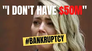 Johnny Depp's $50 million lawsuit - Will Amber declare bankrupcy?