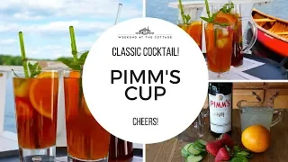 PIMM'S CUP | Classic Cocktail Recipe