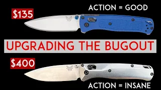 Modding the Benchmade Bugout to feel like a $400 knife