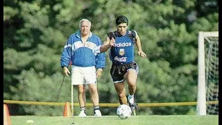 MARADONA SE PREPARA PARA USA '94