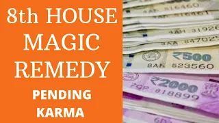 Pending Karma Planets in 8th house - Learn Predictive Astrology : Video Lecture 4.10