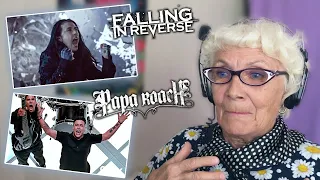 Falling in Reverse - Last Resort (Reimagined) РЕАКЦИЯ БАБУШКИ ХЕЙТЕР | Papa Roach - Last Resort