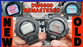 G-SHOCK Remastered Edition DW6600 Re-Released and IT'S AMAZING - DW6640RE-1 Casio Anniversary Watch