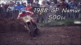 Motocross Grand Prix 1988 -  Namur, Belgium - 500cc (Eric Geboers World Champion)