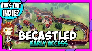 BECASTLED Gameplay | The Fantasy Castle Building Game | ALPHA