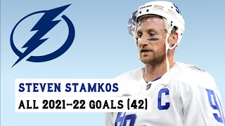 Steven Stamkos (#91) All 42 Goals of the 2021-22 NHL Season