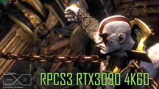 GOD OF WAR ASCENSION / RTX 3090 4K ultra / PS3 emulator for PC RPCS3