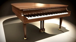 How Piano Works (Hammer Action Animation) in Blender
