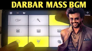 Darbar - Thalaivar Theme Song (Drums & Piano Cover) | WalkBand Tamil Songs | Tamil Mass BGM piano