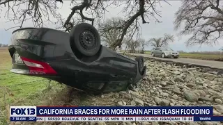 California braces for more rain after flash flooding | FOX 13 Seattle