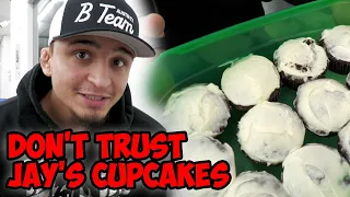 WHAT DID JAY PUT IN THE CUPCAKES? | B-TEAM VLOG
