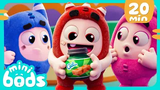 Fuse Makes a Cookie Mistake!  | 🌈 Minibods 🌈 | Preschool Learning | Moonbug Tiny TV