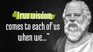 Top Quotes By SOCRATES That Are Full Of Wisdom