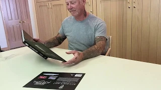 Reclaimed Rust [standard edition]: book unboxing by James Hetfield 2020