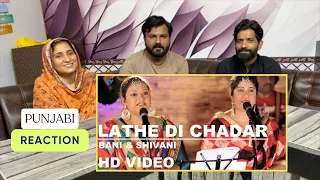 Lathe Di Chadar | Folk Music | Punjabi Wedding Song | Pakistani Punjabi Reaction