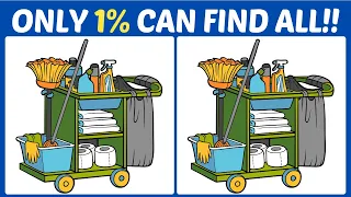 【Spot the difference】🔥Only 1% Gifted can find all in 90seconds!! 【Find the differences】