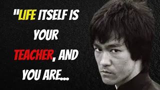 Life It's Self Is Your Teacher, And You Are..| Bruce Lee quotes for personal growth | Quotes Factory